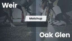 Matchup: Weir vs. Oak Glen 2016