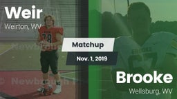 Matchup: Weir vs. Brooke  2019