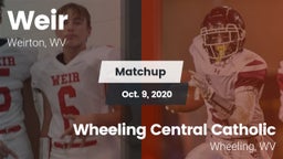 Matchup: Weir vs. Wheeling Central Catholic  2020