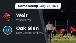 Recap: Weir  vs. Oak Glen  2021