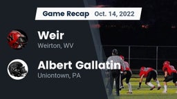 Recap: Weir  vs. Albert Gallatin 2022