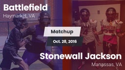Matchup: Battlefield vs. Stonewall Jackson  2016