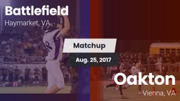 Matchup: Battlefield vs. Oakton  2017