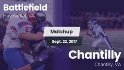 Matchup: Battlefield vs. Chantilly  2017