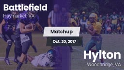 Matchup: Battlefield vs. Hylton  2017
