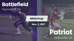 Matchup: Battlefield vs. Patriot   2017