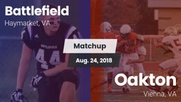Matchup: Battlefield vs. Oakton  2018