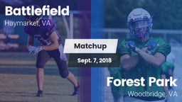 Matchup: Battlefield vs. Forest Park  2018