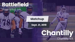 Matchup: Battlefield vs. Chantilly  2018