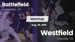 Matchup: Battlefield vs. Westfield  2019