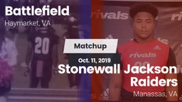 Matchup: Battlefield vs. Stonewall Jackson Raiders 2019