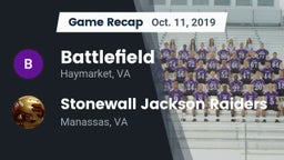Recap: Battlefield  vs. Stonewall Jackson Raiders 2019