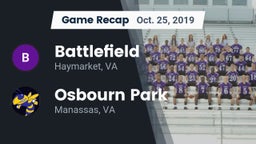Recap: Battlefield  vs. Osbourn Park  2019