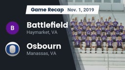 Recap: Battlefield  vs. Osbourn  2019