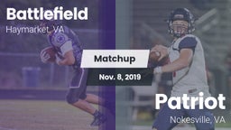 Matchup: Battlefield vs. Patriot   2019