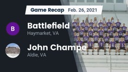 Recap: Battlefield  vs. John Champe   2021