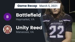 Recap: Battlefield  vs. Unity Reed  2021