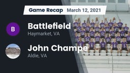 Recap: Battlefield  vs. John Champe   2021