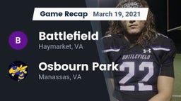 Recap: Battlefield  vs. Osbourn Park  2021
