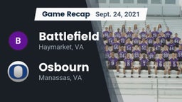 Recap: Battlefield  vs. Osbourn  2021