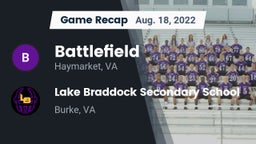 Recap: Battlefield  vs. Lake Braddock Secondary School 2022