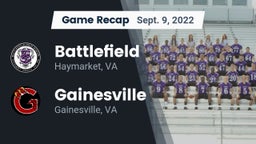 Recap: Battlefield  vs. Gainesville  2022