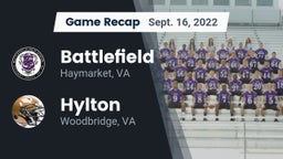 Recap: Battlefield  vs. Hylton  2022