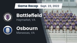 Recap: Battlefield  vs. Osbourn  2022