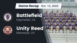 Recap: Battlefield  vs. Unity Reed  2022