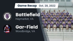 Recap: Battlefield  vs. Gar-Field  2022
