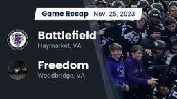 Recap: Battlefield  vs. Freedom  2023