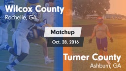 Matchup: Wilcox County vs. Turner County  2016