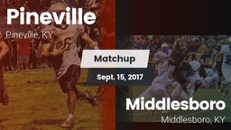 Matchup: Pineville vs. Middlesboro  2017