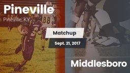 Matchup: Pineville vs. Middlesboro  2017