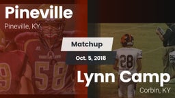 Matchup: Pineville vs. Lynn Camp  2018