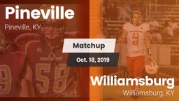 Matchup: Pineville vs. Williamsburg   2019