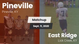 Matchup: Pineville vs. East Ridge  2020