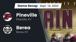 Recap: Pineville  vs. Berea  2022