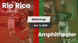 Matchup: Rio Rico vs. Amphitheater  2018