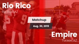 Matchup: Rio Rico vs. Empire  2019