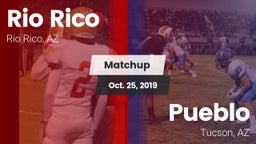Matchup: Rio Rico vs. Pueblo  2019