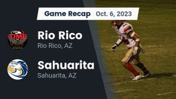 Recap: Rio Rico  vs. Sahuarita  2023