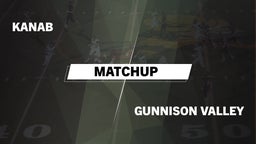 Matchup: Kanab vs. Gunnison Valley  2016