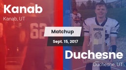 Matchup: Kanab vs. Duchesne  2017