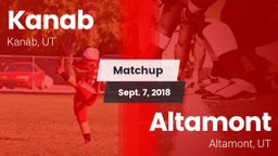 Matchup: Kanab vs. Altamont  2018