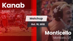 Matchup: Kanab vs. Monticello  2018