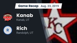 Recap: Kanab  vs. Rich  2019