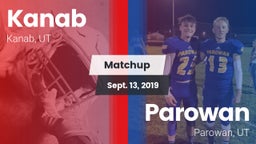 Matchup: Kanab vs. Parowan  2019