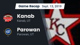 Recap: Kanab  vs. Parowan  2019