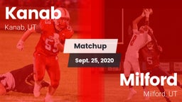 Matchup: Kanab vs. Milford  2020